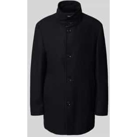 Regular fit lange jas met opstaande kraag, model 'Finchley'