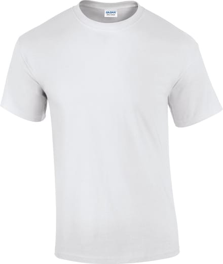 Gildan Ultra Cotton™ Classic Fit Adult T-shirt GI2000 - White - L