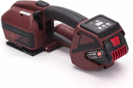 Cyclone 3000 automatisch omsnoeringsapparaat / automatic strapping tool _ incl. 2x 14,4V - 4Ah accu compatibel met Bosch