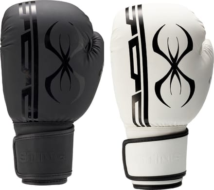 STING Bokshandschoen ARMAPLUS | klittenband | Mat Zwart (Maat: 14OZ)