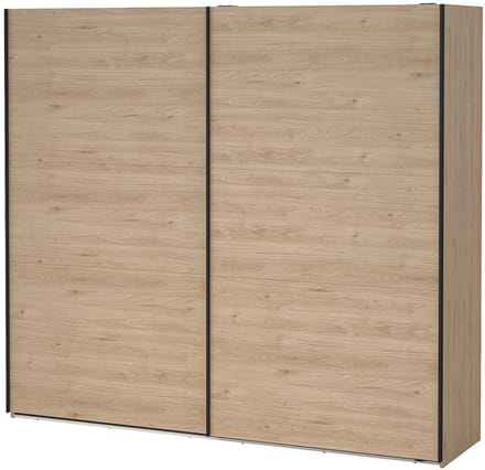Como schuifdeurkast 2 deuren 245x220cm eikdecor.