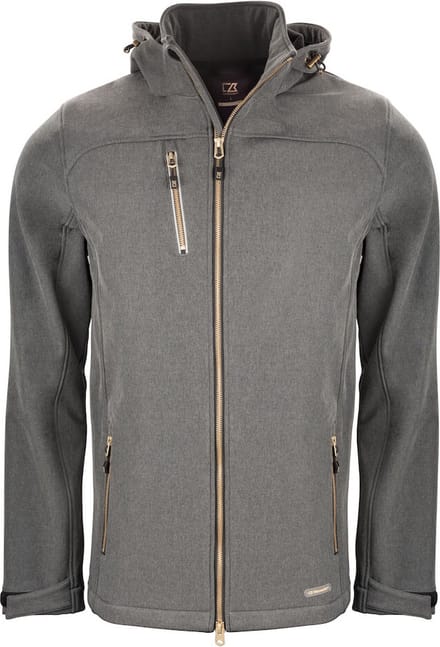 Cutter & Buck Whittier Jacket Heren 351456 - Antraciet Melange - M