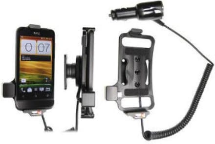 Brodit actieve draaibare houder met autolader voor HTC One V