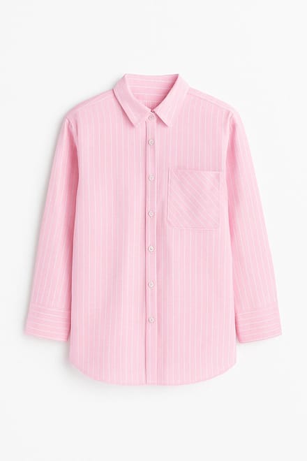 Touché Privé - Gestreepte blouse - Roze - Dames