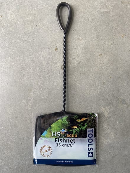 HS - Schepnet - Aquarium - 6" - 15 cm breed