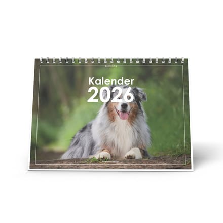 Huurdies - Bureaukalender 2026 - Australische Herder