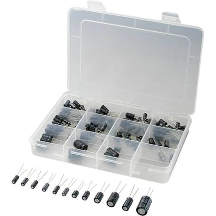 TRU COMPONENTS Elektrolytische condensator Radiaal bedraad 20 % 142 stuk(s)