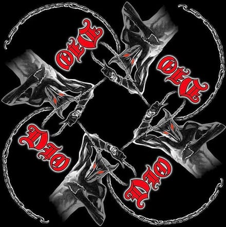 Dio - Holy Diver/Murray Bandana - Zwart