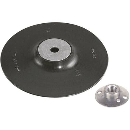 wolfcraft - Steunschijf 125 mm voor haakse slijper - 2454000