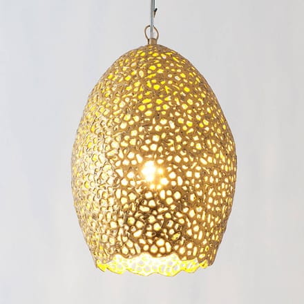 Holländer Hanglamp Cavalliere, goud, Ø 22 cm
