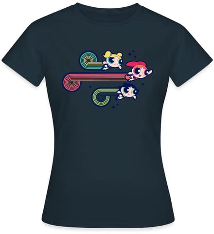 Powerpuff Girls Retro T-Shirt Dames