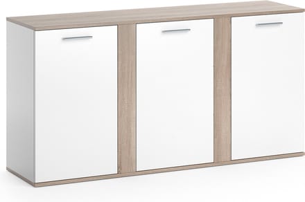 Vicco Novelli Ladekast – 40 x 80 cm met deuren Sonoma