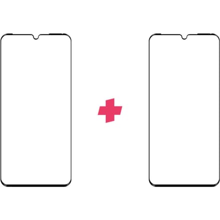 DuoPack: Huawei P30 Pro (New Edition) screenprotector gehard glas Edge to Edge
