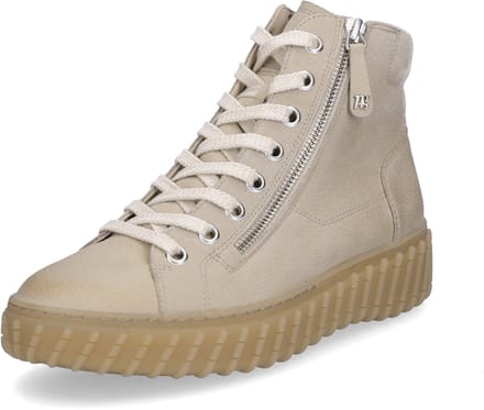 Paul Green dames hoge sneakers beige