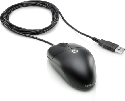 HP DC172B muis Ambidextrous USB Type-A Optisch