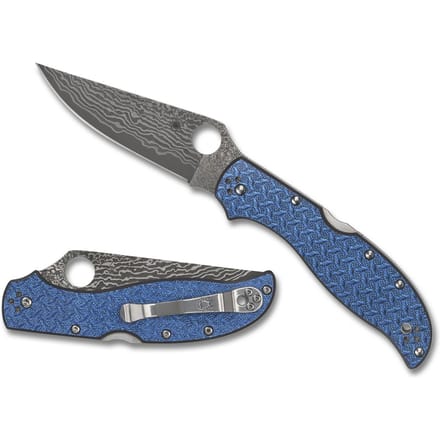 Spyderco stretch 2 xl nishijin blue vg-1
