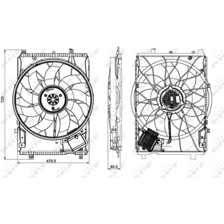 Ventilator NRF 47853