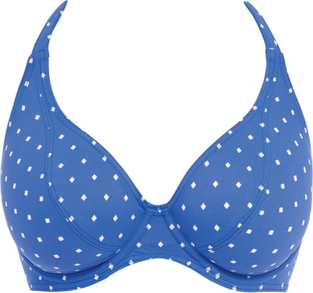 Freya Jewel Cove Halter Bikinitop Azure Maat 65F