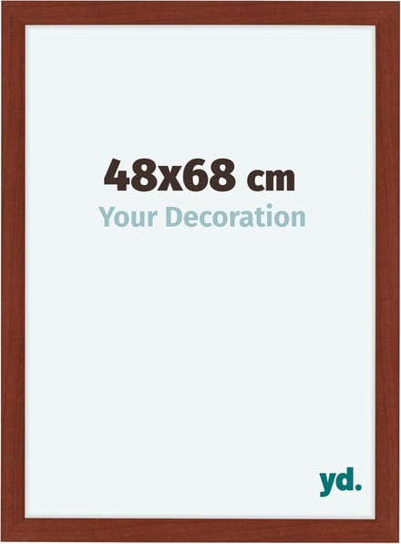 Your Decoration - Fotolijst 48x68 cm - MDF - Kersen - Como
