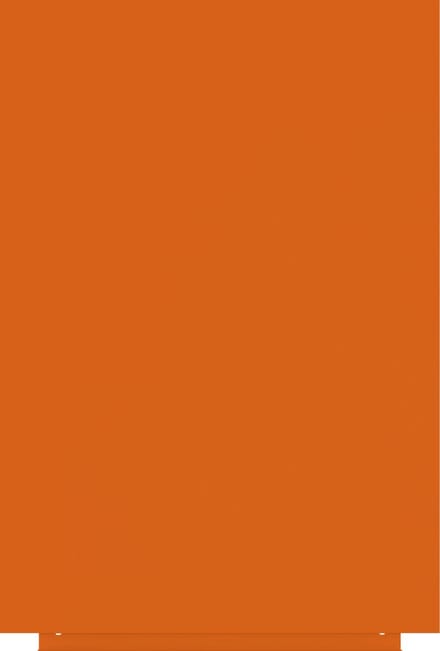 Rocada whiteboard - Skincolour - 75 x 115 cm - oranje gelakt