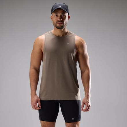MP Heren Velocity Ultra Naadloze Singlet - Falcon - S