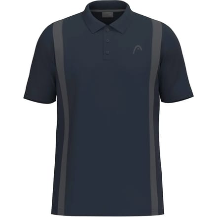Head Racket Club 25 Tech Korte Mouw Poloshirt Blauw 3XL Man