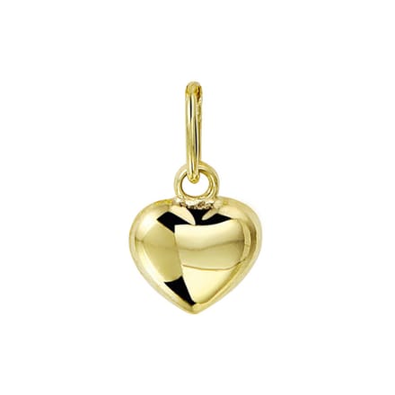 Hanger Hart 14K Geelgoud