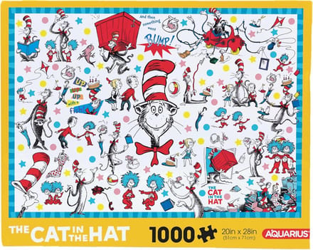1000-Delige Puzzel met Kleurrijke Leuke Figuren - Precisie Pasvorm