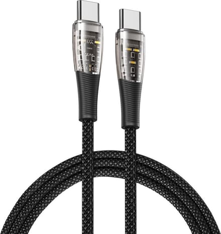 Duzzona Usb-C Naar Usb-C Kabel 65W 480Mb/S Voor Telefoons 1M Snel