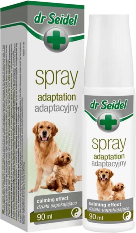 Anti Stress Spray Hond 90 ml – Dr Seidel Adaptation – Kalmerend bij Angst & Onrust
