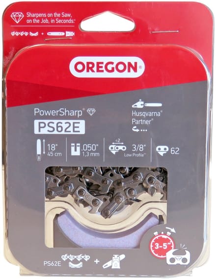 Oregon Powersharp zaagketting 45 cm 3/8" 1,3 mm 62 TG voor CS1500 ( 571039 )