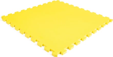 Rubbermagazijn - Eva foam mat - Per 1,54m² - Geel - Dikte 14mm -4 tegels - Speelmat