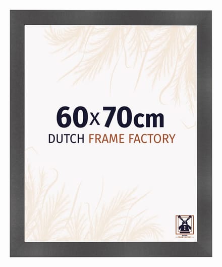 Fotolijst 60x70 cm - MDF - Zwart Mat - Praag