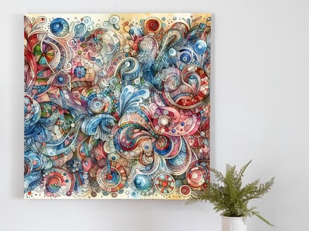 Kunstprint | Wanddecoratie | Forex | 80 × 80 cm