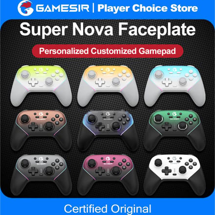 GameSir Gamepad Magnetische Frontplaat voor Super Nova Controle Personaliseerbare Front Case Top Cover Multicolor Shell Gaming Accessoires Mystic