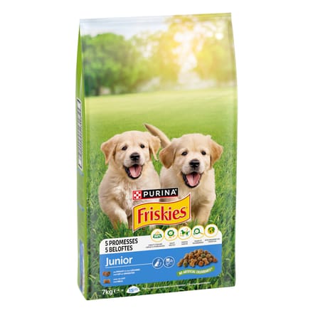 7kg VitaFit Junior met Kip & Groente Friskies Hondenvoer