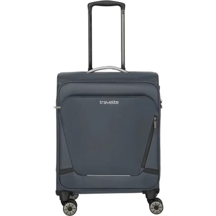 Travelite Jetpack Max handbagage spinner 55 cm 41 liter - Anthracite – 4-wiel cabine koffer – Van polyester – Handbagage koffers, koffers en reiskoffers