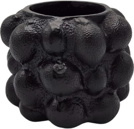 Deco4yourhome® - Vaas - Citroen - Lemon - Zwart - Black