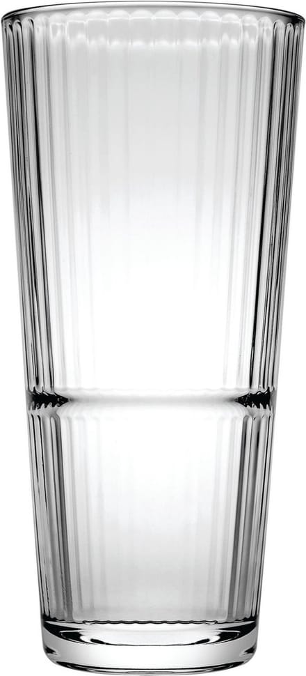 Verre à long drink - ICH-ZAPFE.DE - Grande Sunray - 295 ml - Lot de 6 - Lave-vaisselle compatible