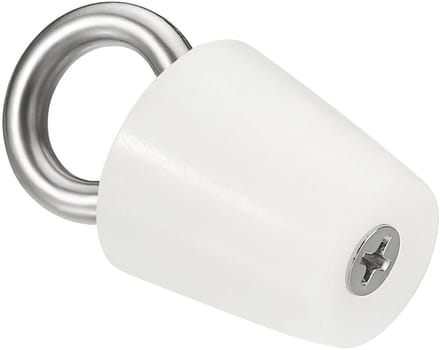 Dailygoods - Siliconen Taps Plug voor Reageerbuizen en Afvoeren (Wit)