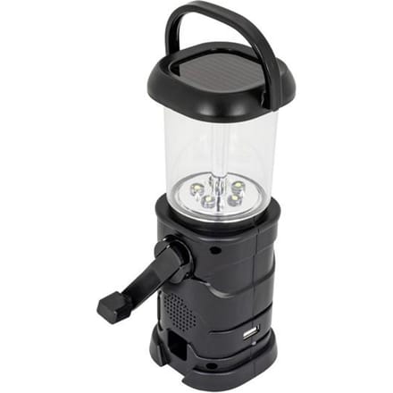 Zonne-LED Toeristenlamp Met Dynamo En 2-In-1 Radio