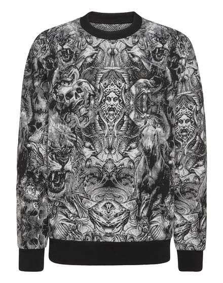Pullover Ronde Hals Tattoo