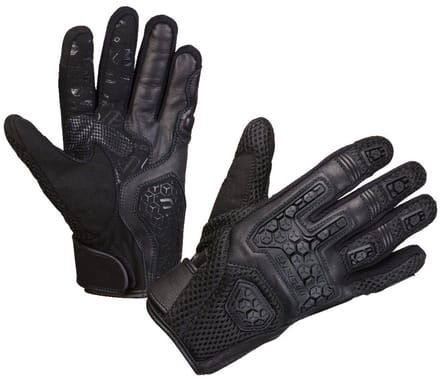 Modeka Dracon Mesh Black - Handschoen