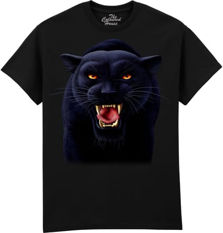 Panter Night Stalker - Black Panther The Coloured House T-shirt S
