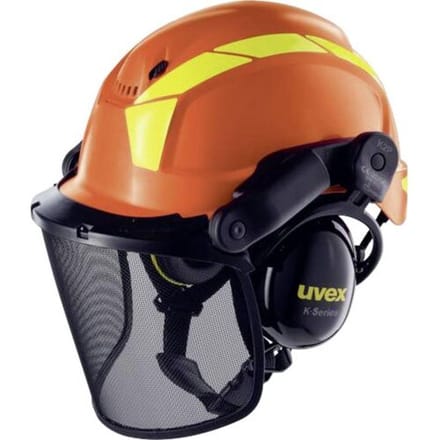 uvex 9772 9774237 Boshelm Oranje