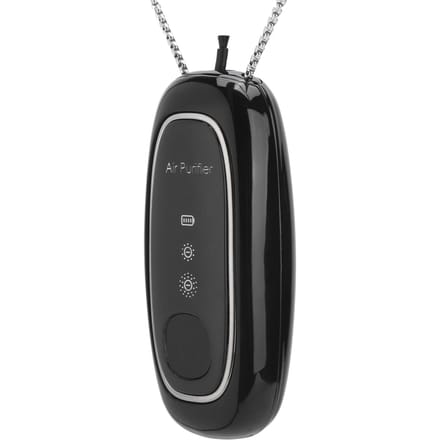Kleine Mini Draagbare Luchtreiniger Draagbaar Hangend Nek Luchtreiniger Apparatuur Accessoirewit zwart
