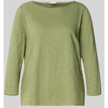 Regular Fit 3/4-shirt van puur katoen