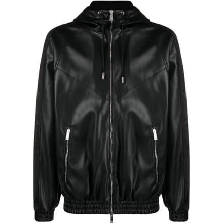 Dsquared2 Contrast Hooded Black Jacket