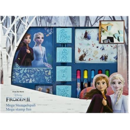 Undercover Frozen Mega Stempel- en Kleurset knutselpakket voor kinderen.