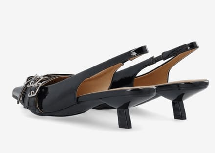 Bianco Dames Slingback | Zwart | Maat: 40